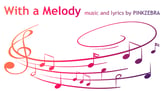With a Melody SATB choral sheet music cover